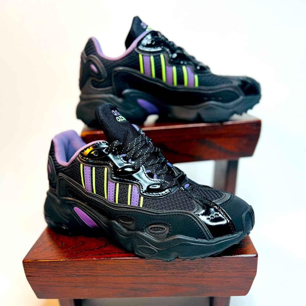 adidas Ozweego OG Sneakers 'Black Shadow Violet Spark' WMNS) Shoes IG6021